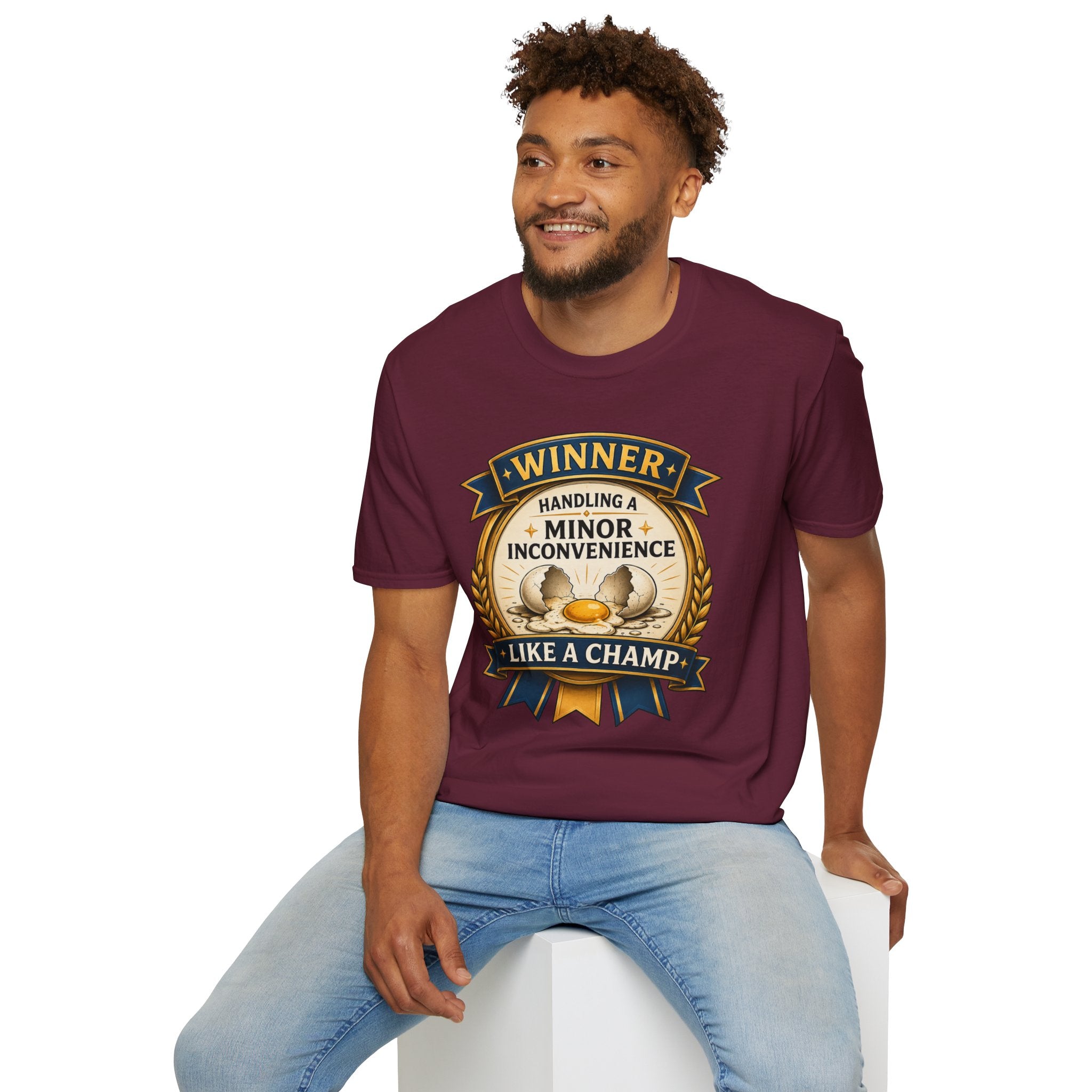 "Winner: Handling A Minor Inconvenience Like A Champ." T-Shirt