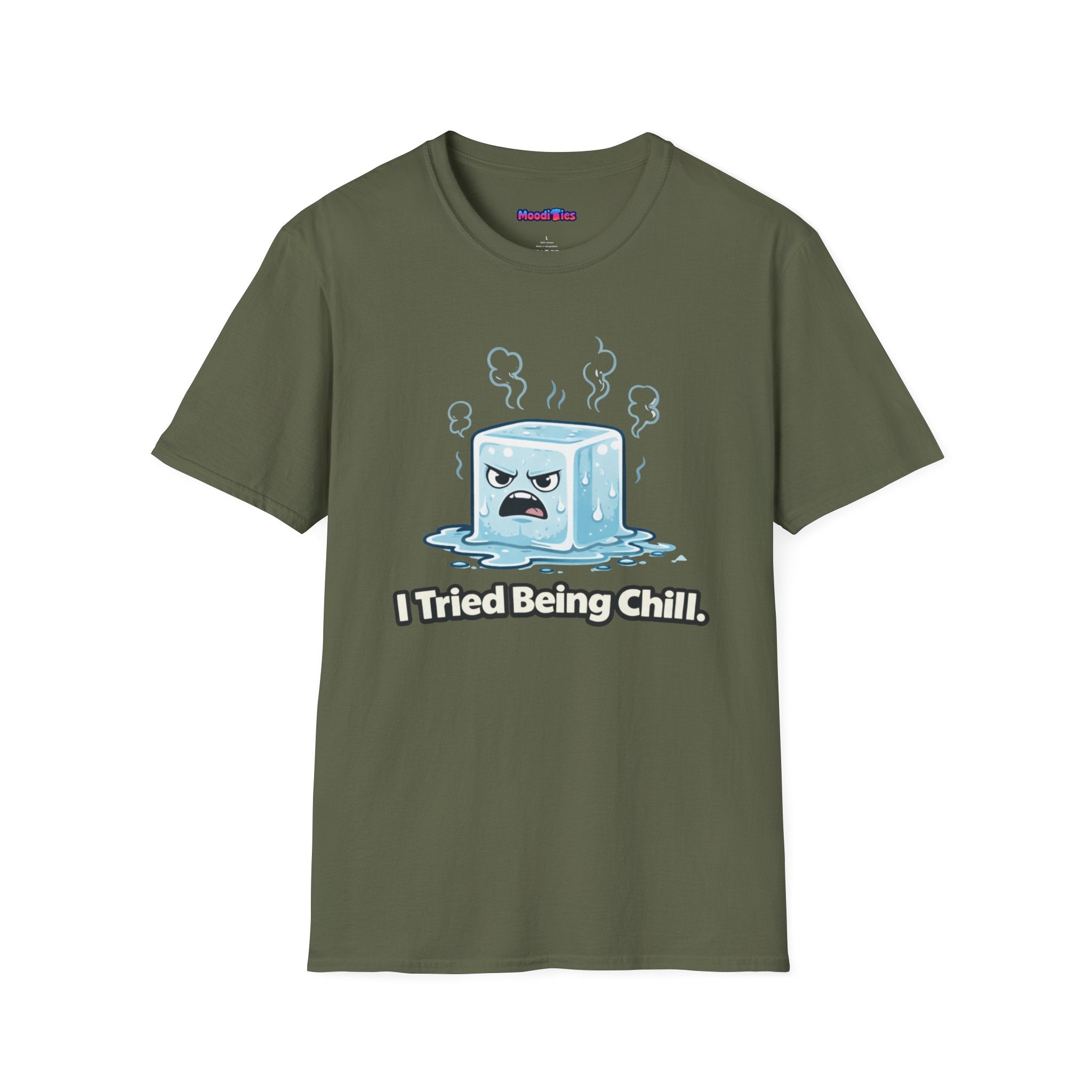 "I Tried Being Chill" Steaming Ice Cube T-Shirt
