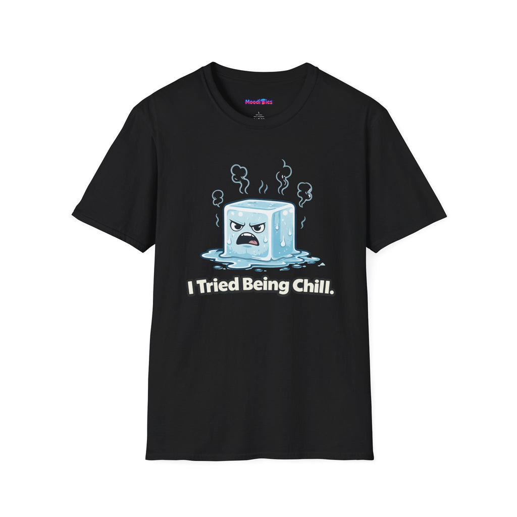 "I Tried Being Chill" Steaming Ice Cube T-Shirt