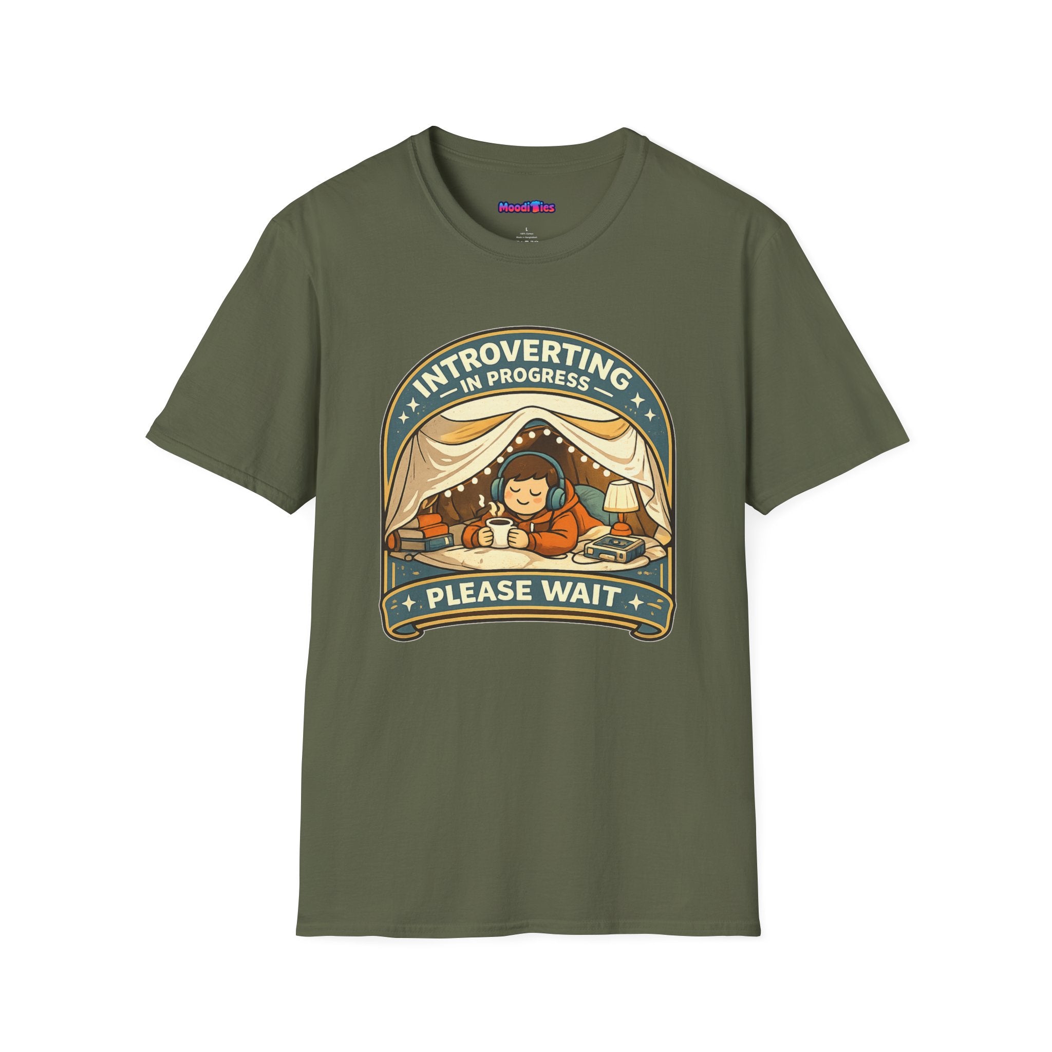 "Introverting In Progress, Please Wait" T-Shirt