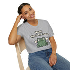 "What? This Is Me Calm." Cranky Frog T-Shirt