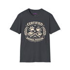 “Certified Animal Person” T-Shirt
