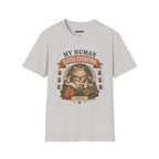 "My Human Hates Everyone." Smug Fat Cat T-Shirt