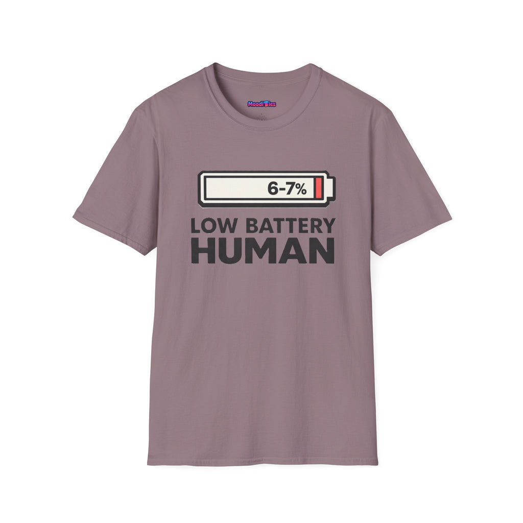 "Low Battery Human" T-Shirt
