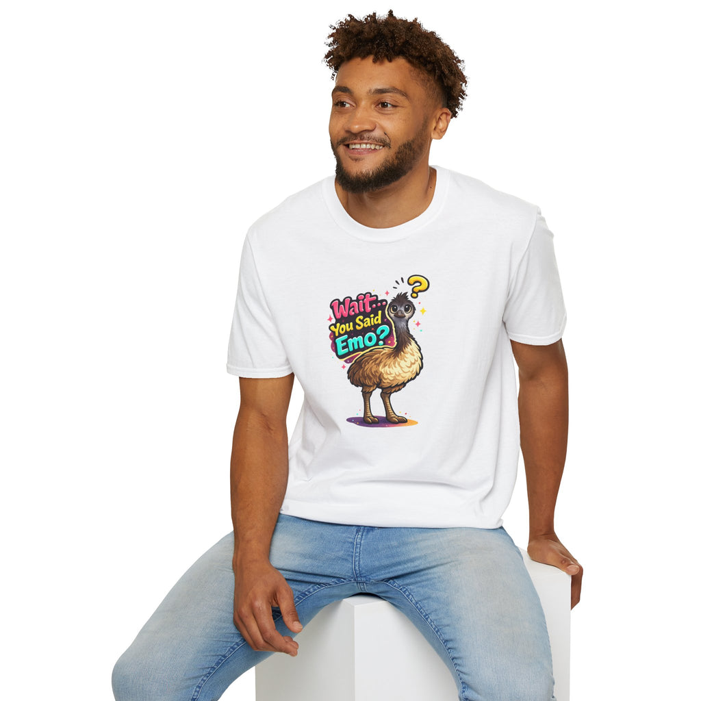 "Wait… You Said Emo?" Emu T-Shirt