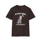 "My Spirit Animal: Wolf (Pack Optional)" T-Shirt