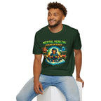 "Mental Health: Leveling Up Slowly" Retro Gamer T-Shirt