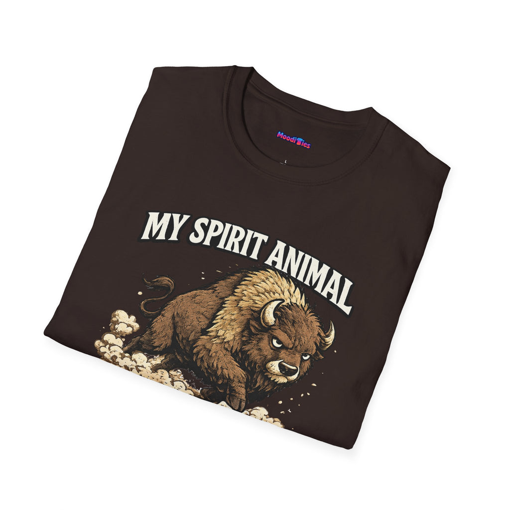 "My Spirit Animal" Bison T-Shirt