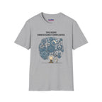 "This Seems Unnecessarily Complicated" Crazy Lightswitch Machine T-Shirt — Humorous Mechanical Maze Tee