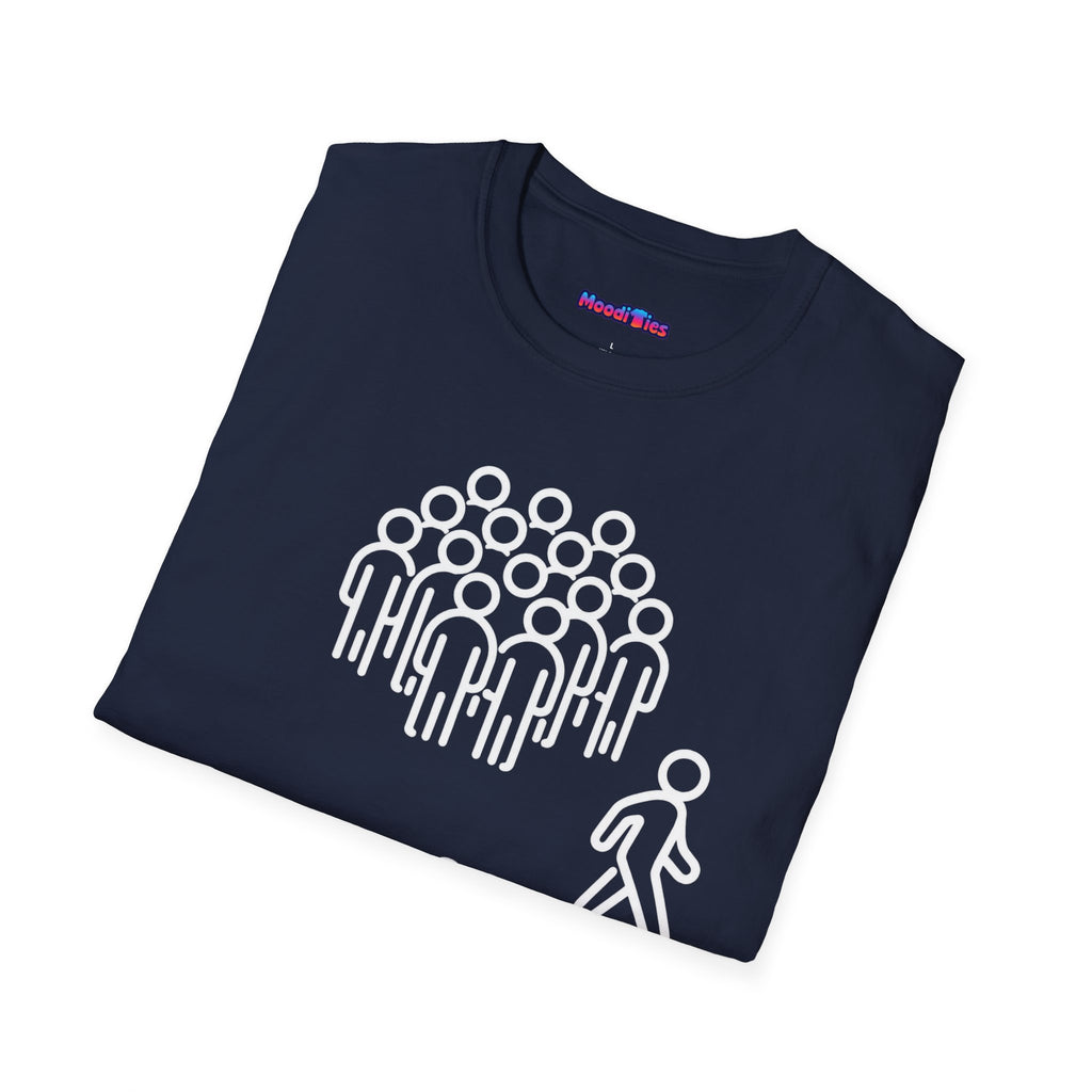"Too Many People." Funny Misanthrope T-Shirt