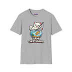 "I AM The Problem" Cat with Goldfish T-Shirt