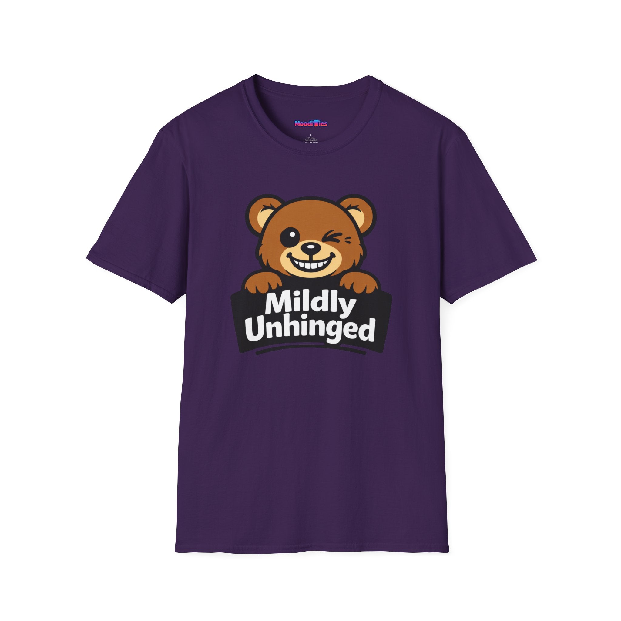 "Mildly Unhinged" Bear T-Shirt