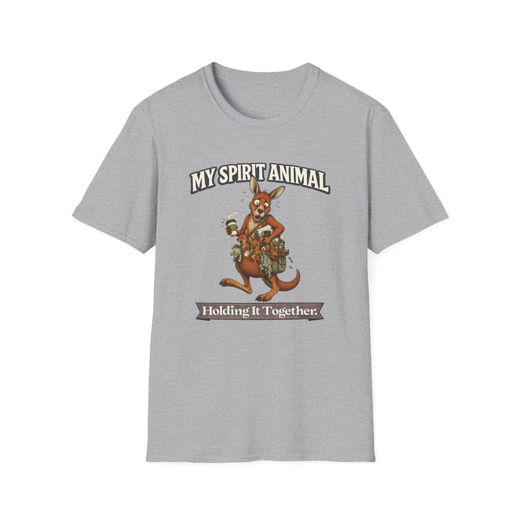 "My Spirit Animal: Kangaroo (Holding It Together)" T-Shirt