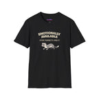 "Emotionally Available (For Ferrets Only)" Ferret T-Shirt