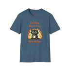 "I’m Fine This Is Fine We're All Fine" Fried Owl T-Shirt