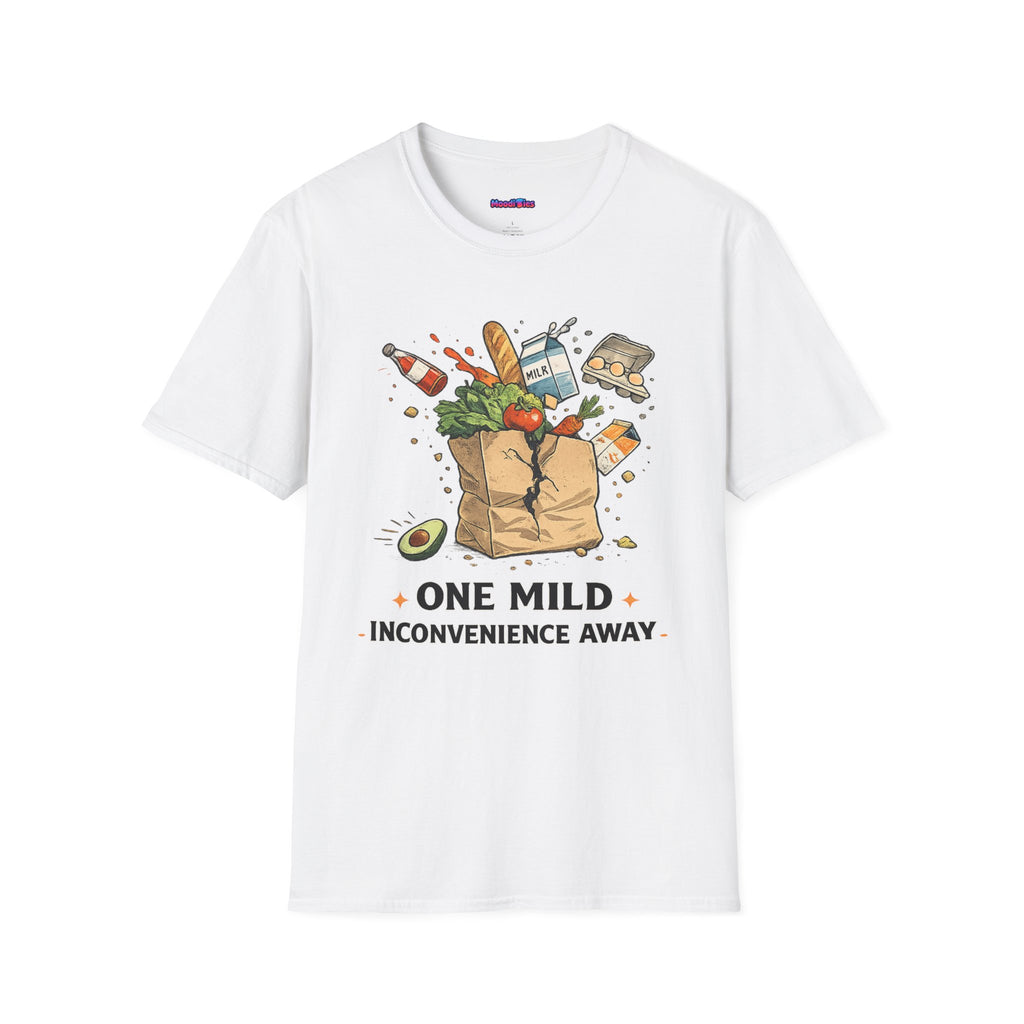 Exploding Grocery Bag T-Shirt