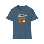 "Emotionally Available (For Birds Only)" Parrot and Love Birds T-Shirt