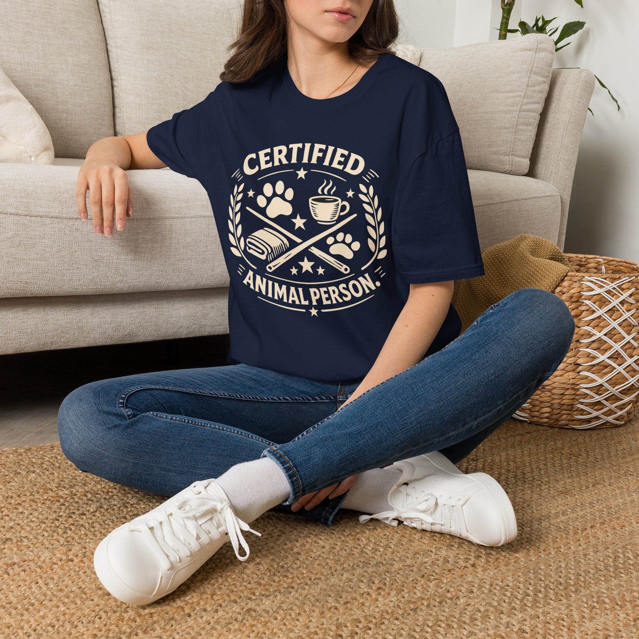 “Certified Animal Person” T-Shirt