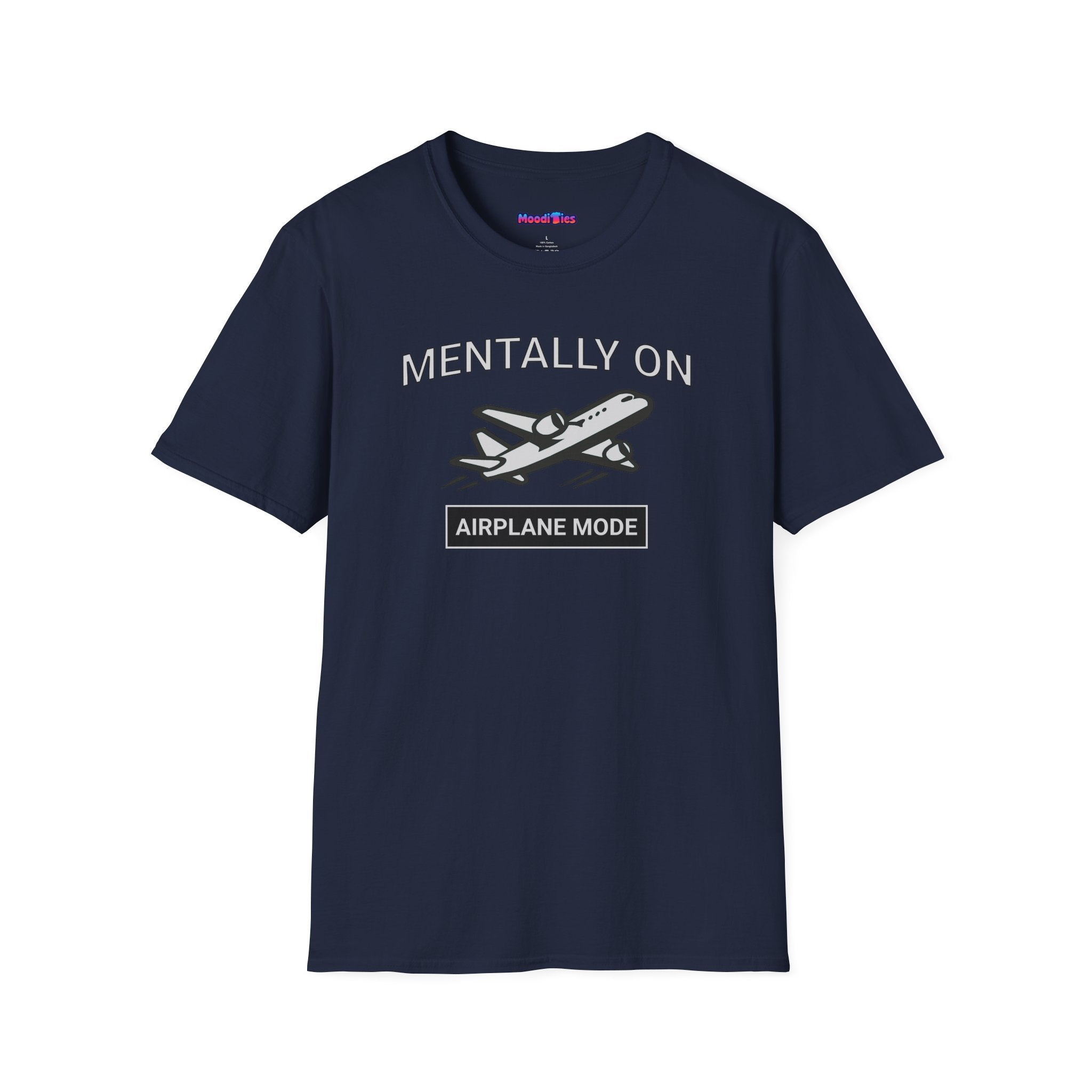 "Mentally on Airplane Mode" T-Shirt