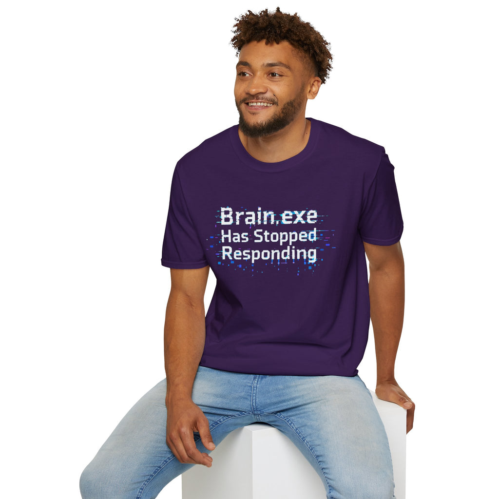 "Brain.exe Has Stopped Responding" T-Shirt
