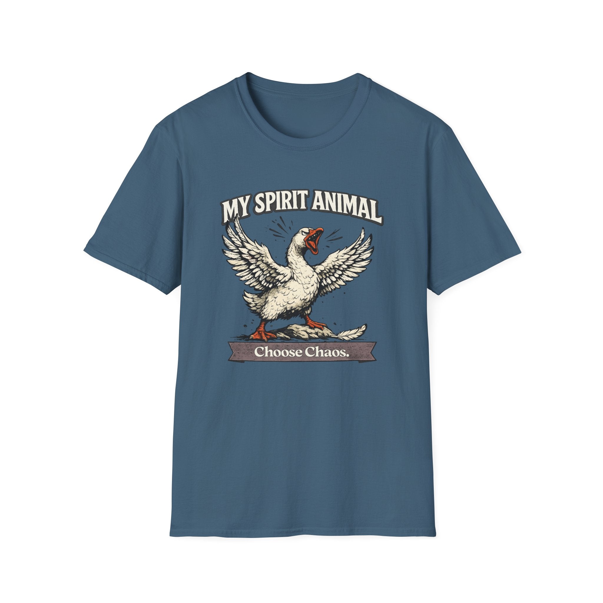 "My Spirit Animal: Goose (Choose Chaos)" T-Shirt