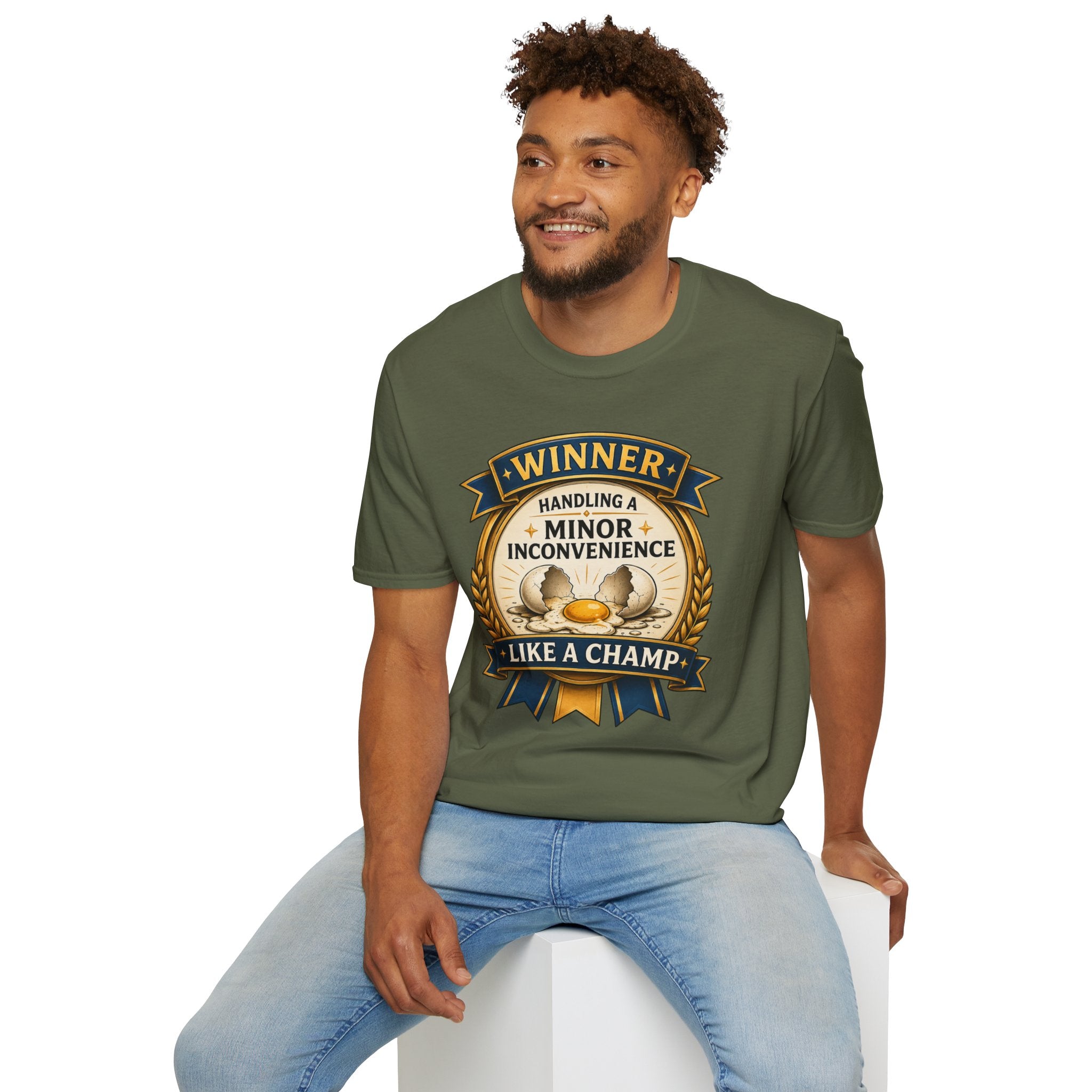 "Winner: Handling A Minor Inconvenience Like A Champ." T-Shirt