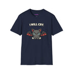 "I Will Cry" Kawaii Baby Bat T-Shirt