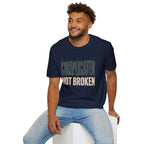 "Complicated, Not Broken" Maze Letters T‑Shirt