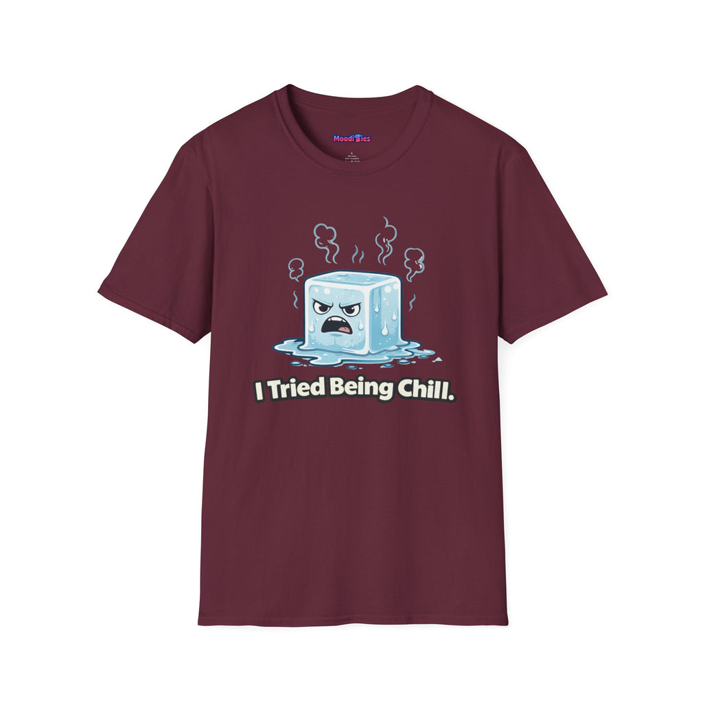 "I Tried Being Chill" Steaming Ice Cube T-Shirt