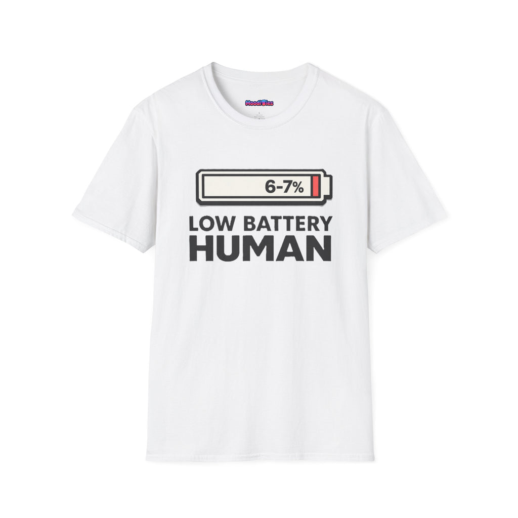"Low Battery Human" T-Shirt
