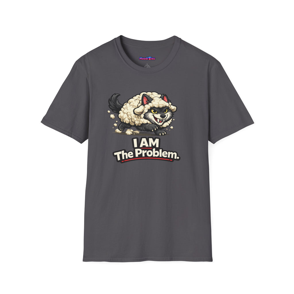 "I AM The Problem" Wolf in Sheep's Clothing T-Shirt