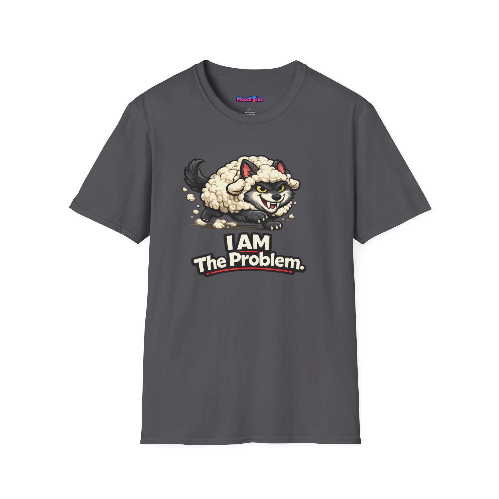 "I AM The Problem" Wolf in Sheep's Clothing T-Shirt