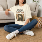 "Books Are My Escape Plan." Book Portal T-Shirt