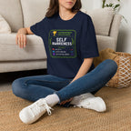 "Achievement Unlocked: Self-Awareness" Gamer Humor T-Shirt