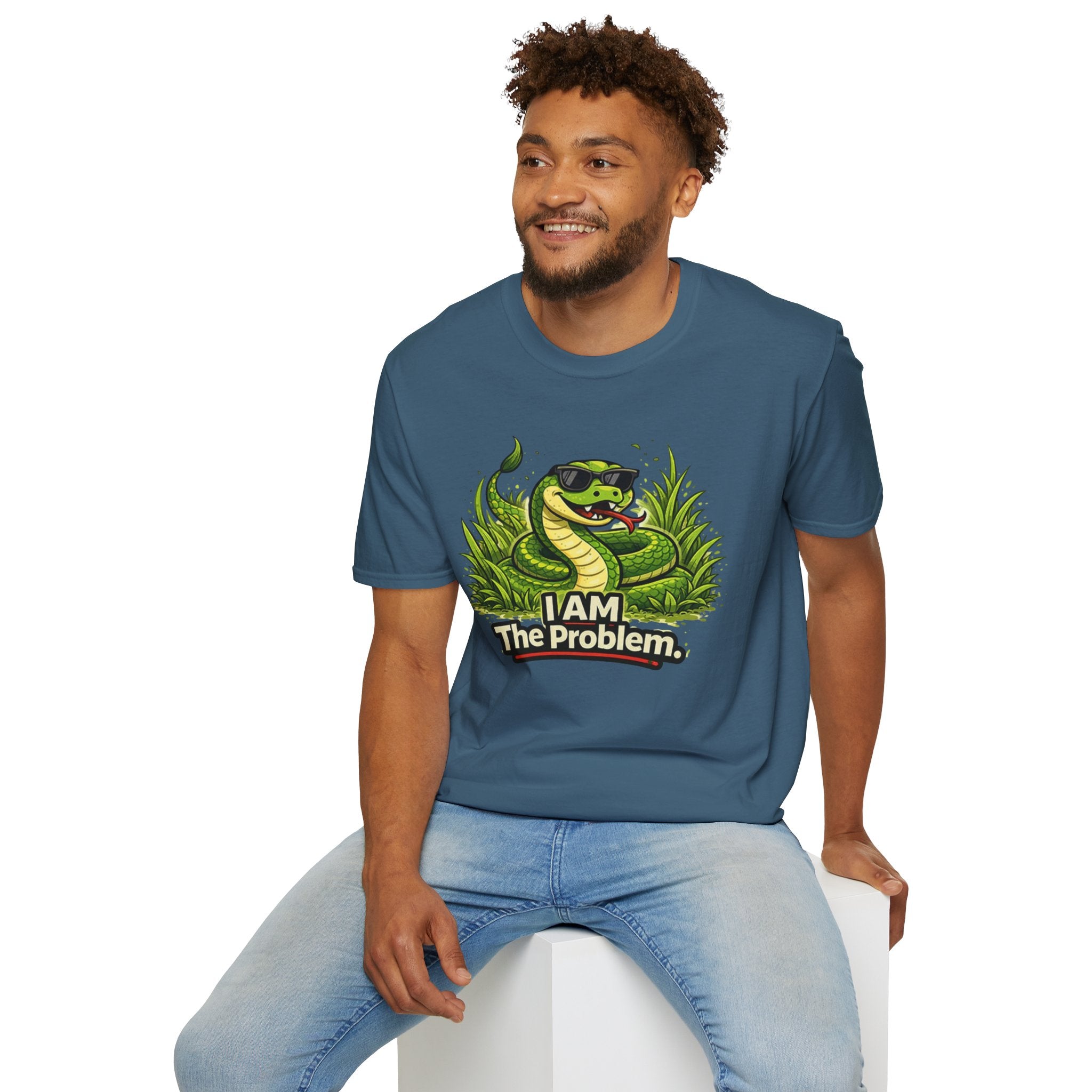 "I AM The Problem" Snake in the Grass T-Shirt
