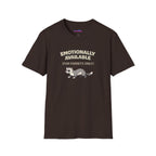 "Emotionally Available (For Ferrets Only)" Ferret T-Shirt