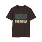 "Complicated, Not Broken" Maze Letters T‑Shirt