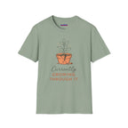 "Currently Growing Through It" Broken Potted Plant T-Shirt
