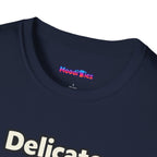 "Delicate. Like a Bomb." Cat T-Shirt