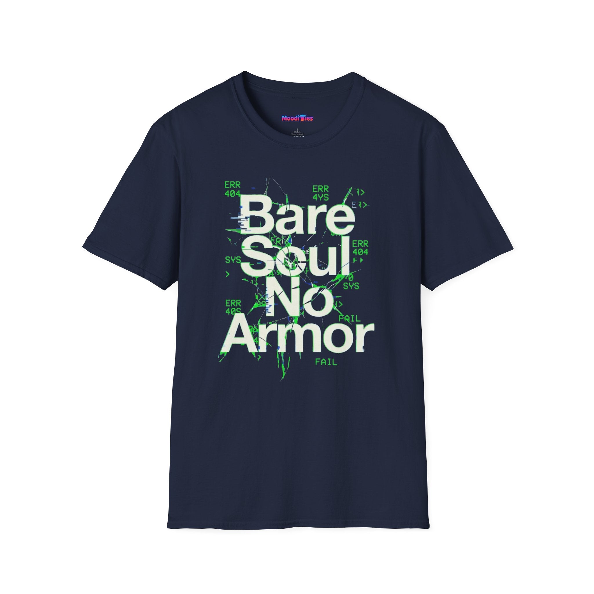 "Bare Soul, No Armor" T-Shirt