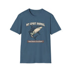 "My Spirit Animal: Shark (Not Here To Chat)" T-Shirt