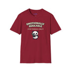 "Emotionally Available (For Pandas Only)" Cute Panda T-Shirt