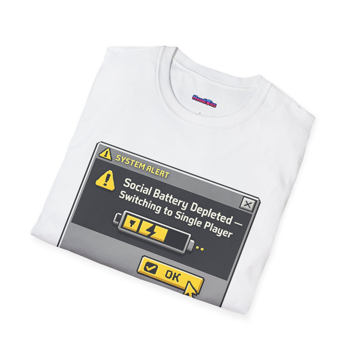 "Social Battery Depleted" T-Shirt