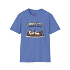 "Therapy? I Have a Dog" T-Shirt — Cute Dog Lover Graphic Tee