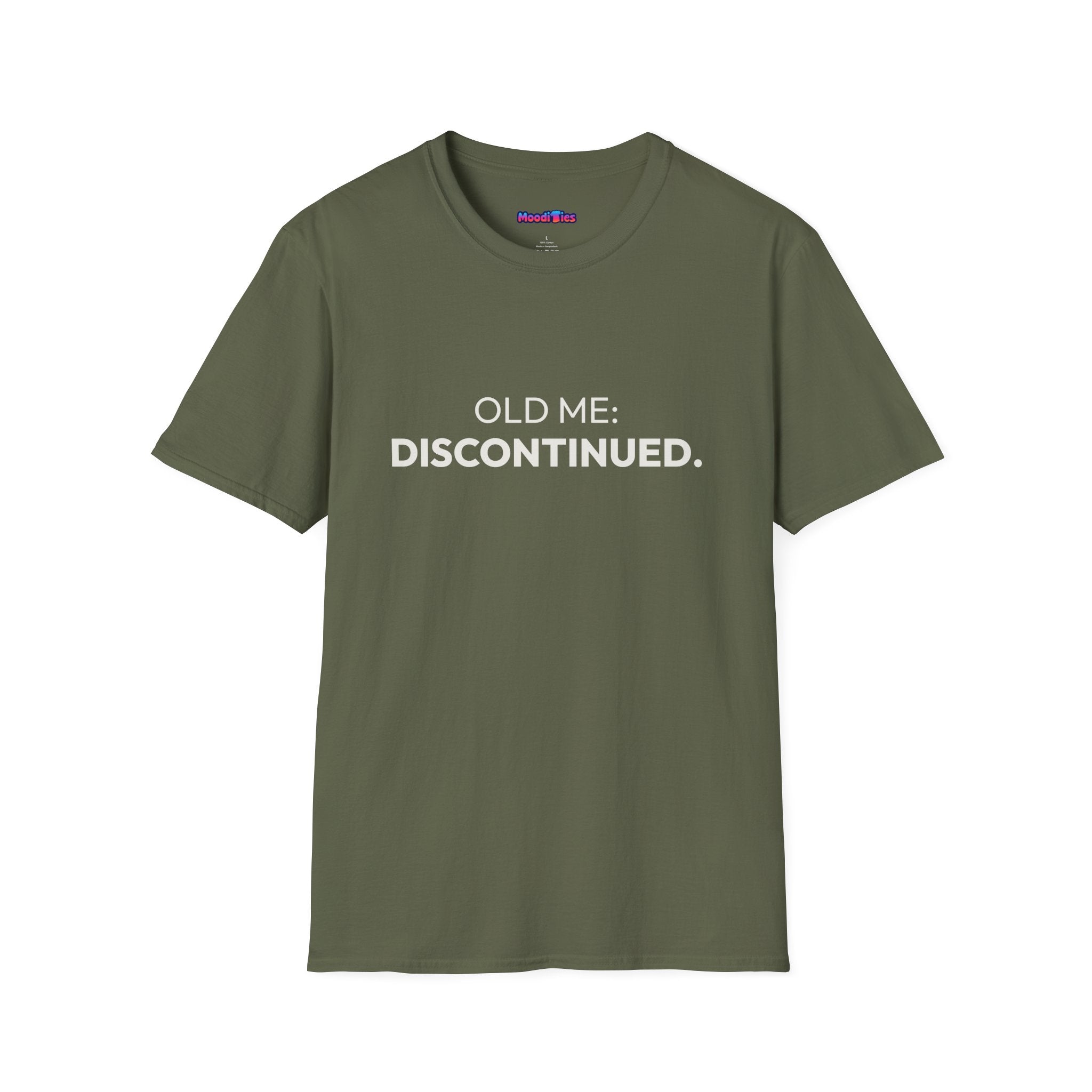 "Old Me: Discontinued." T-Shirt