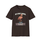 "My Spirit Animal: Flamingo (Technically Standing)" T-Shirt