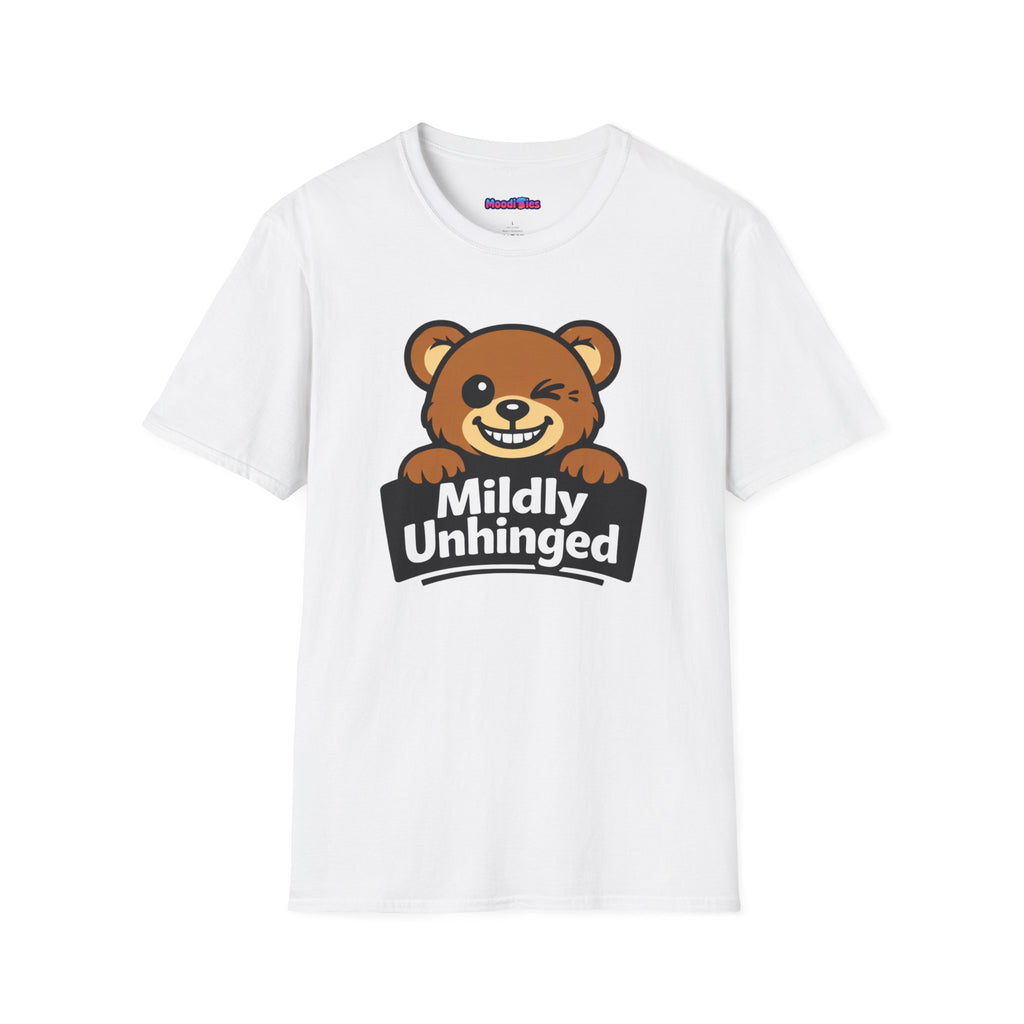 "Mildly Unhinged" Bear T-Shirt