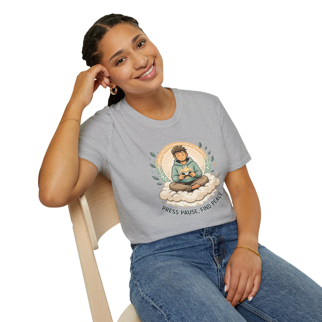 "Press Pause, Find Peace" T-Shirt