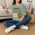 "Sorry. I Have Plans With My Dog." Happy Dog T-Shirt