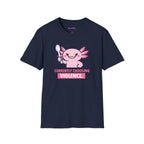 "Currently Choosing Violence" Axolotl T-Shirt